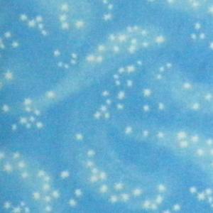 Baby blue swirl stars