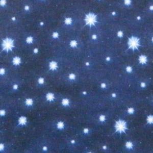 Blue stars flannel