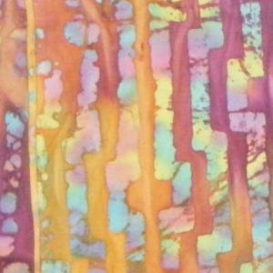 Dark rainbow batik
