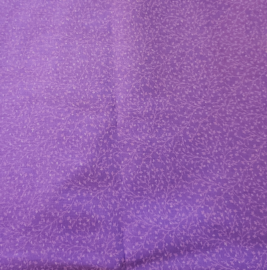 lavender vines fabric