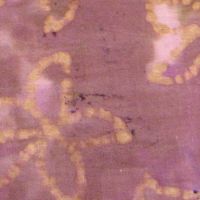 Purple flower Batik