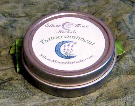 Tattoo ointment. Size: 1 oz tin. Price: $5.00